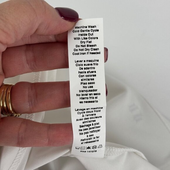 EleVen by Venus Williams NEW Peace Maker Tank White Women Lrg Activewear Tennis - Picture 7 of 9